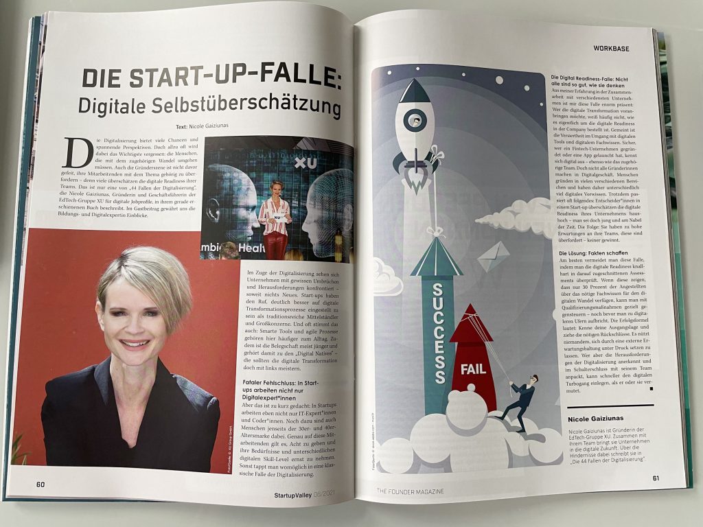 Startup Valley Magazin / Nicole Gaiziunas